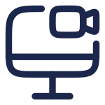 Monitor Camera SVG Icon
